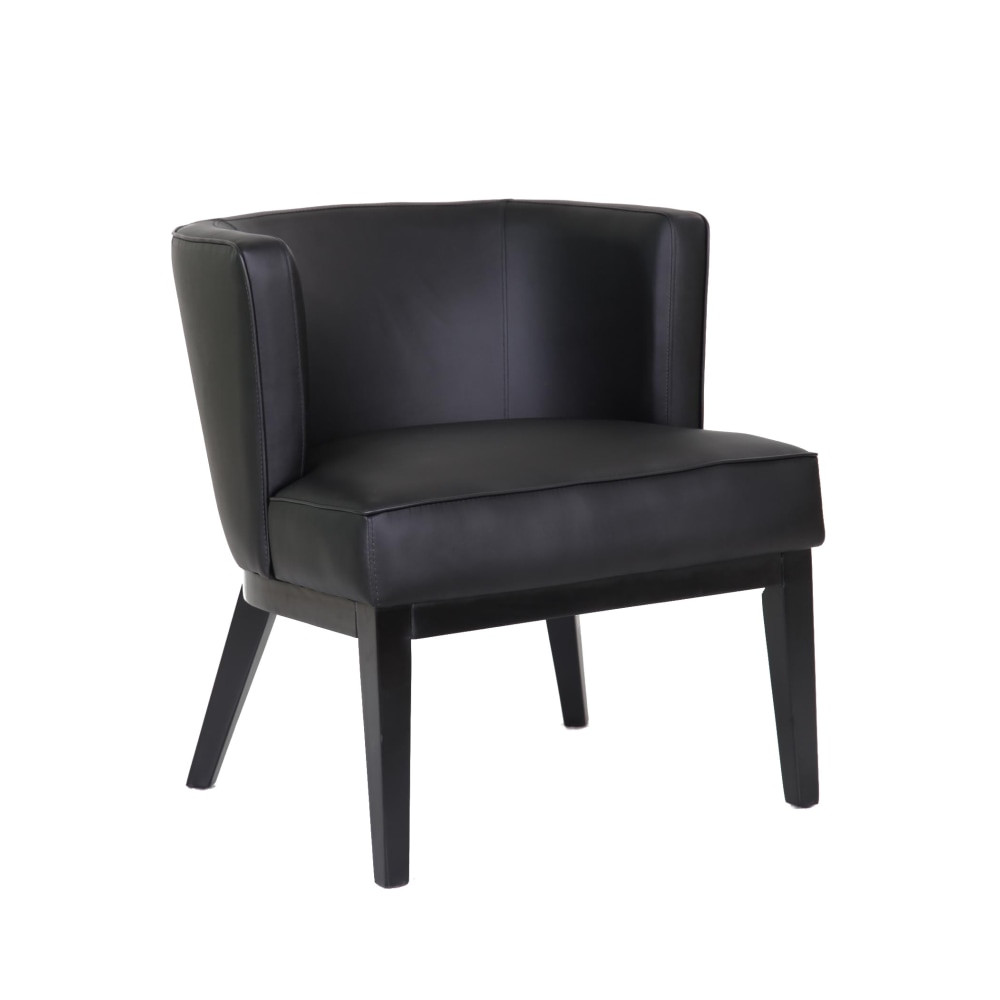 NORSTAR OFFICE PRODUCTS INC. B529BK-BK Boss Office Products Ava Accent Chair, Black