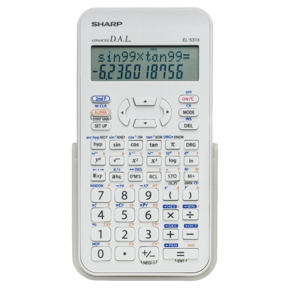 SHARP ELECTRONICS CORPORATION Sharp EL-531XBDW  EL-531XBDW Handheld Scientific Calculator, EL-531XBDW