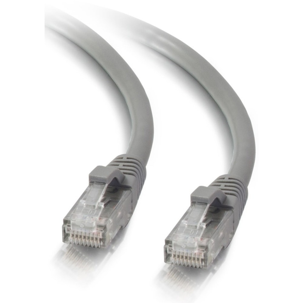 LASTAR INC. C2G 15187  5ft Cat5e Ethernet Cable - Snagless Unshielded (UTP) - Gray - Category 5e for Network Device - RJ-45 Male - RJ-45 Male - 5ft - Gray