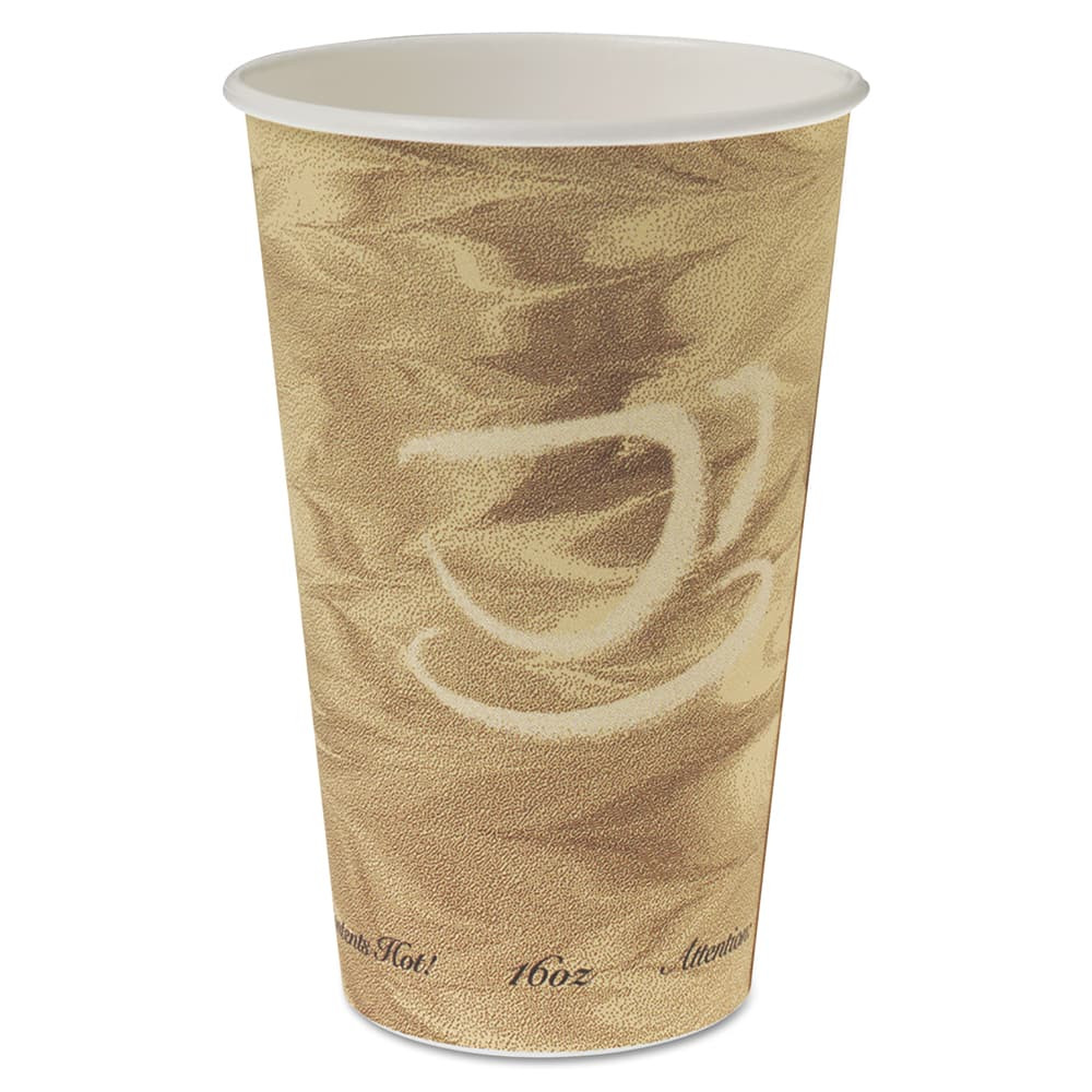 DART SCC316MS 16 oz Paper Hot Paper Cups