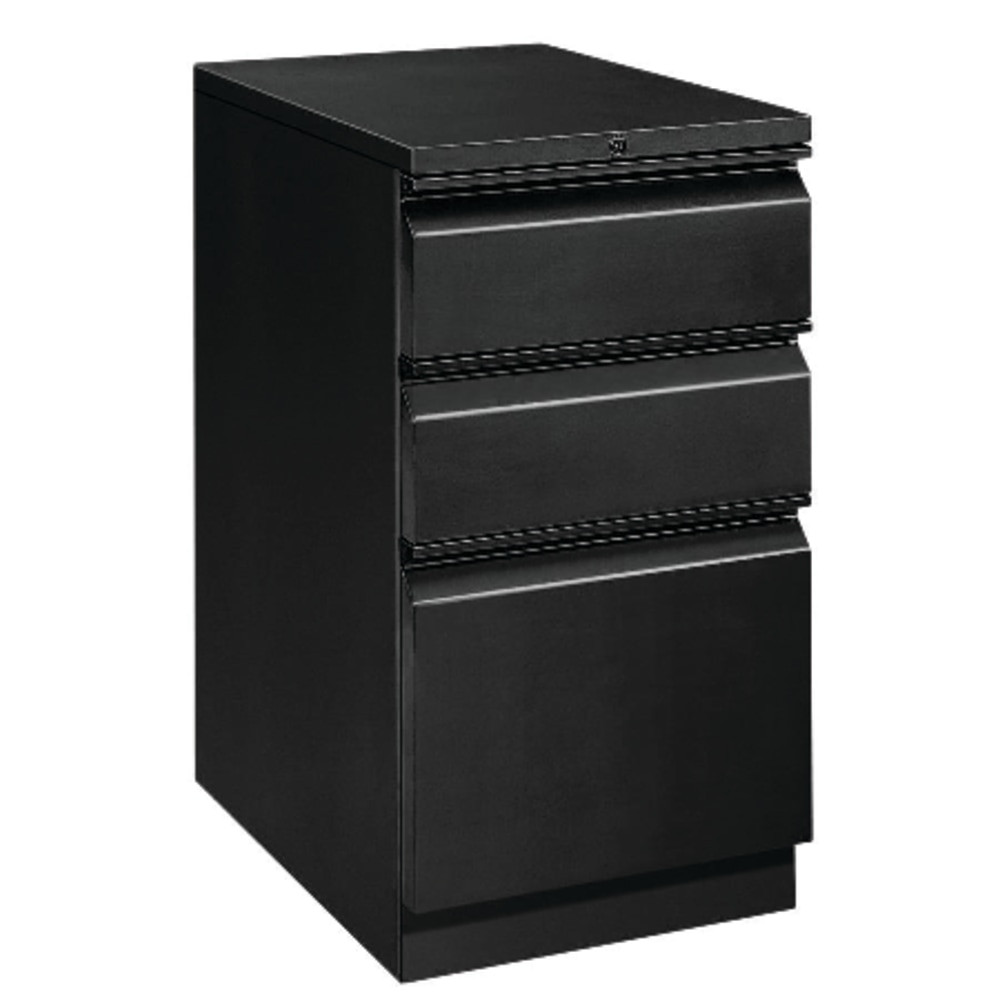 HNI CORPORATION 33720RP HON Efficiencies 19-7/8inD Vertical Mobile Pedestal File Cabinet, Black
