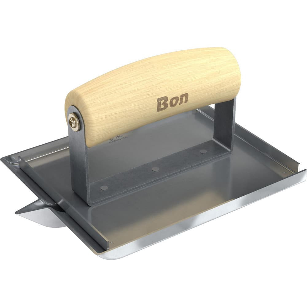 Bon Tool 12-591 Trowels; Trowel Type: Hand Groover ; Blade Type: V-Notch ; Blade Material: Steel ; Handle Material: Wood