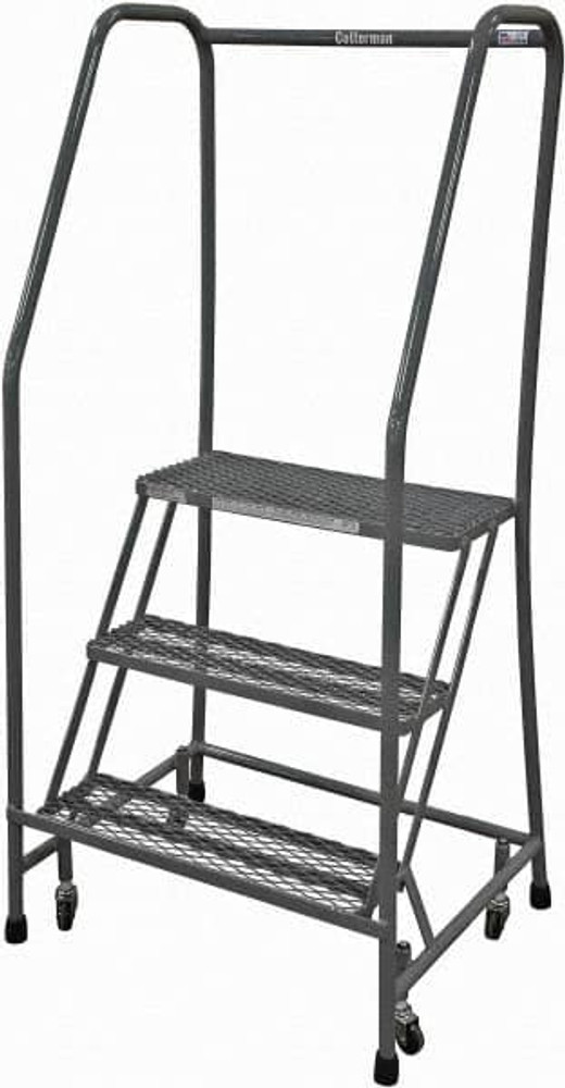 Cotterman D0460090-02 Steel Rolling Ladder: 3 Step