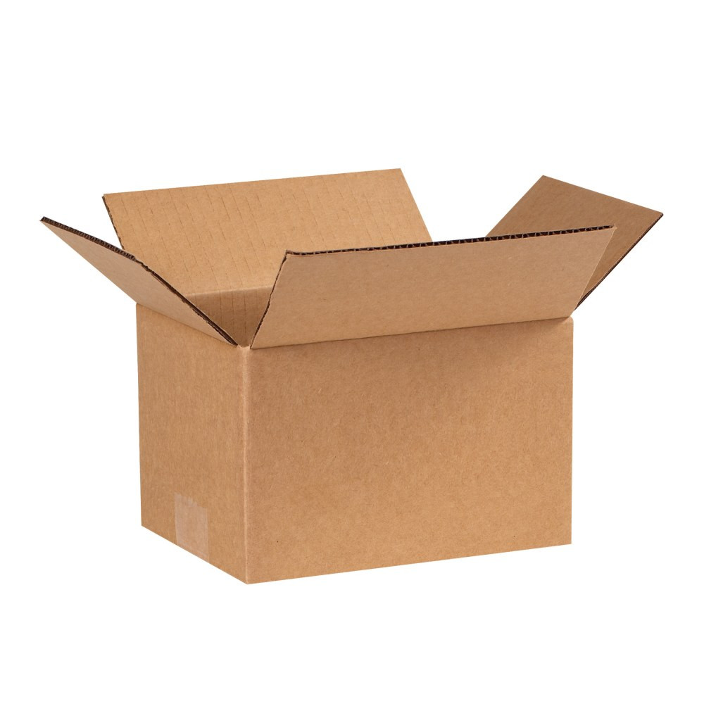 B O X MANAGEMENT, INC. Partners Brand 865  Corrugated Boxes, 8in x 6in x 5in, Kraft, Pack Of 25