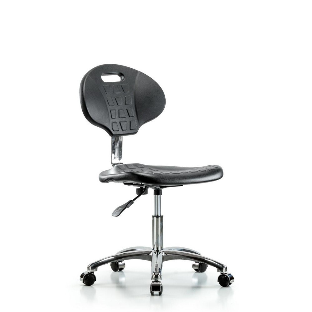 Blue Ridge Ergonomics MSC40147 Task Chair: Polyurethane, Black