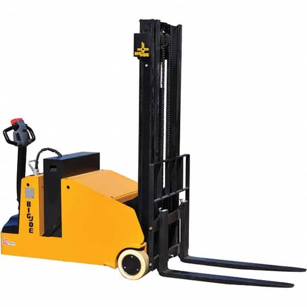 Big Joe CB22-104-BP 2,200 Lb Capacity, 104" Lift Height, Battery Operated Electric Pallet Lifter