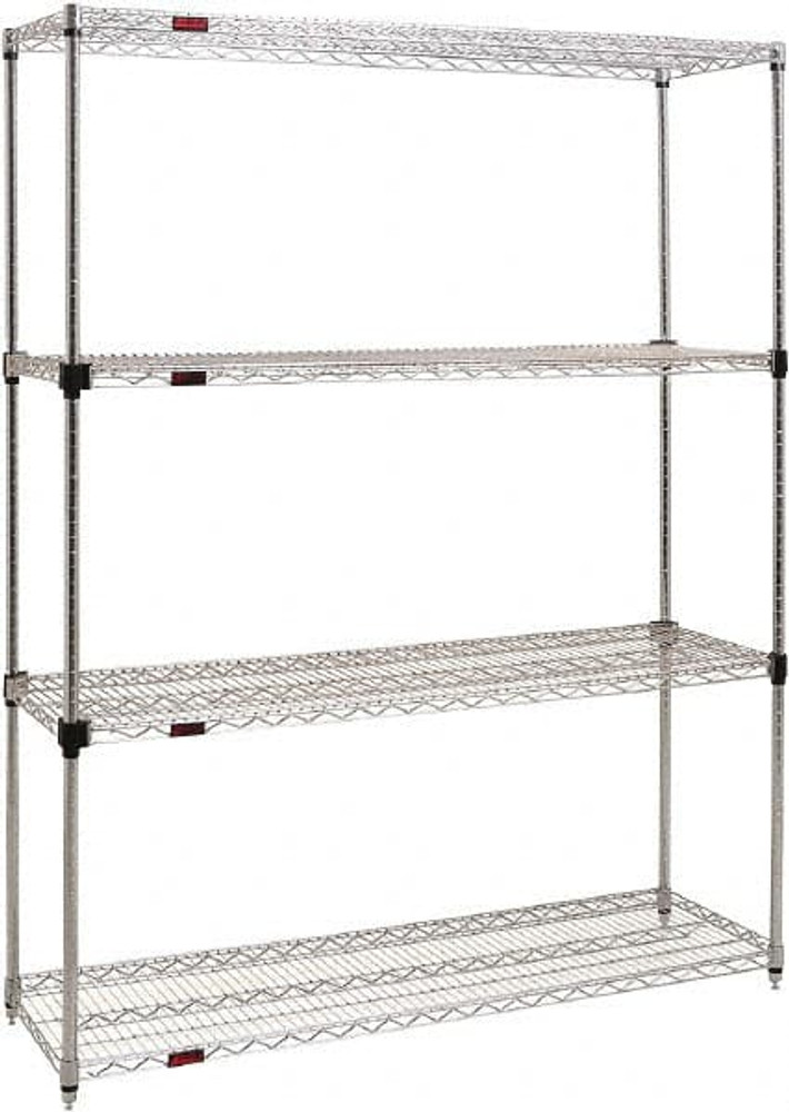 Eagle MHC F2QA2-74-1872C-  - Starter Unit Wire Shelving: 4 Shelves