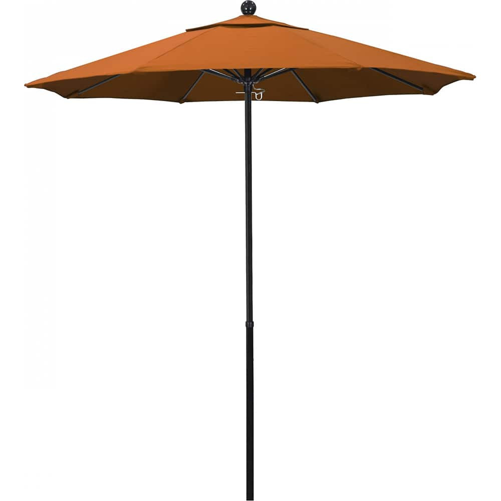 California Umbrella 194061358382 Patio Umbrellas; Fabric Color: Pacifica Tuscan ; Base Included: No ; Fade Resistant: Yes ; Diameter (Feet): 7.5 ; Canopy Fabric: Solution Dyed Polyester ; Umbrella Diameter (Inch): 90