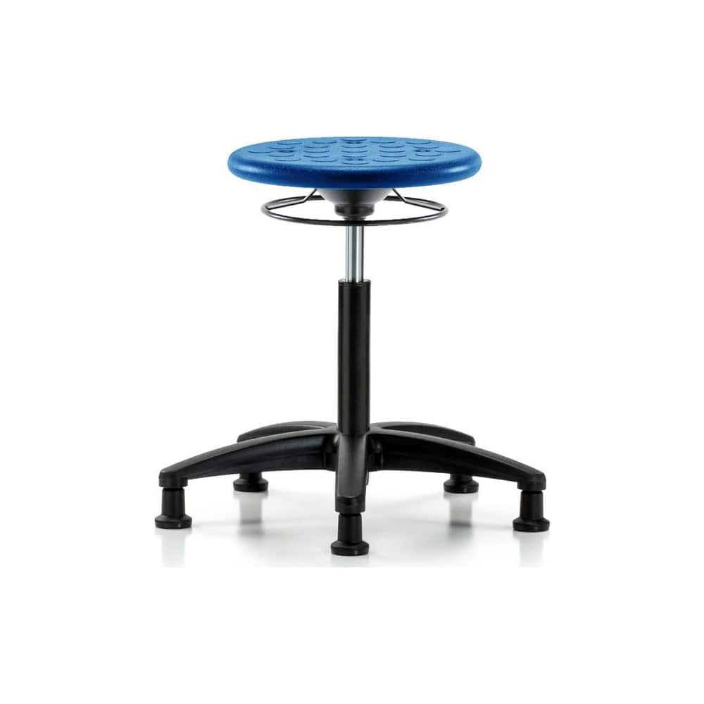 Blue Ridge Ergonomics MSC43413 Lab Stool: Polyurethane, 24" Seat Width, 24" Seat Depth