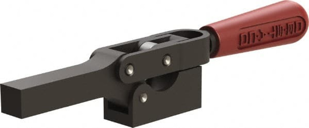 De-Sta-Co 5310-B Manual Hold-Down Toggle Clamp: Horizontal, 1,299.4 lb Capacity, Solid Bar, Solid Base