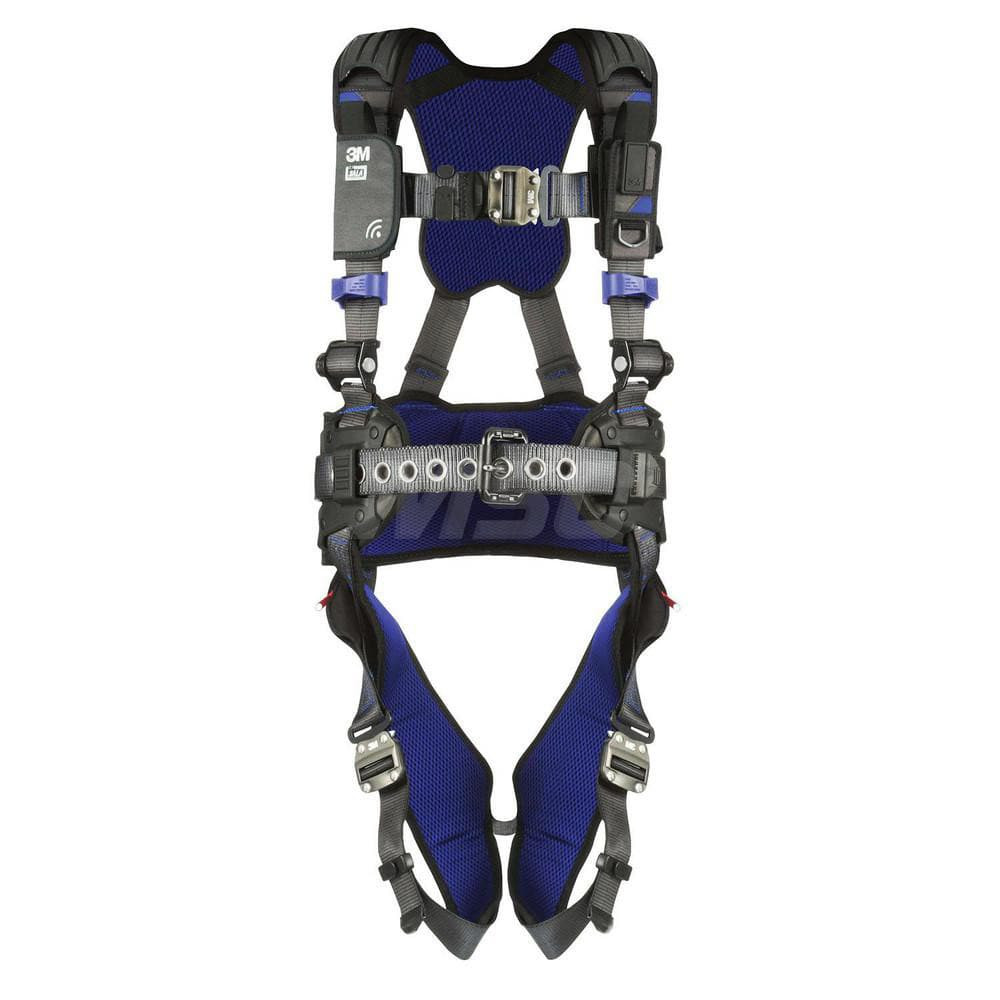 DBI-SALA 7012817972 Fall Protection Harnesses: 420 Lb, Construction Style, Size 2X-Large, For Construction, Back