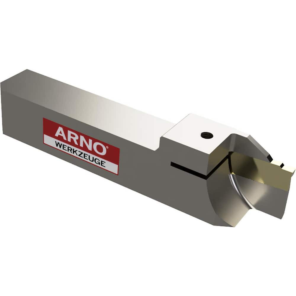 Arno 111450 Indexable Cut-Off Toolholders; Hand of Holder: Right Hand ; Maximum Depth of Cut (Decimal Inch): 0.3937 ; Maximum Workpiece Diameter (Decimal Inch): 0.7874 ; Toolholder Style: ARNO Fast Change ; Multi-use Tool: No ; Compatible Insert Size