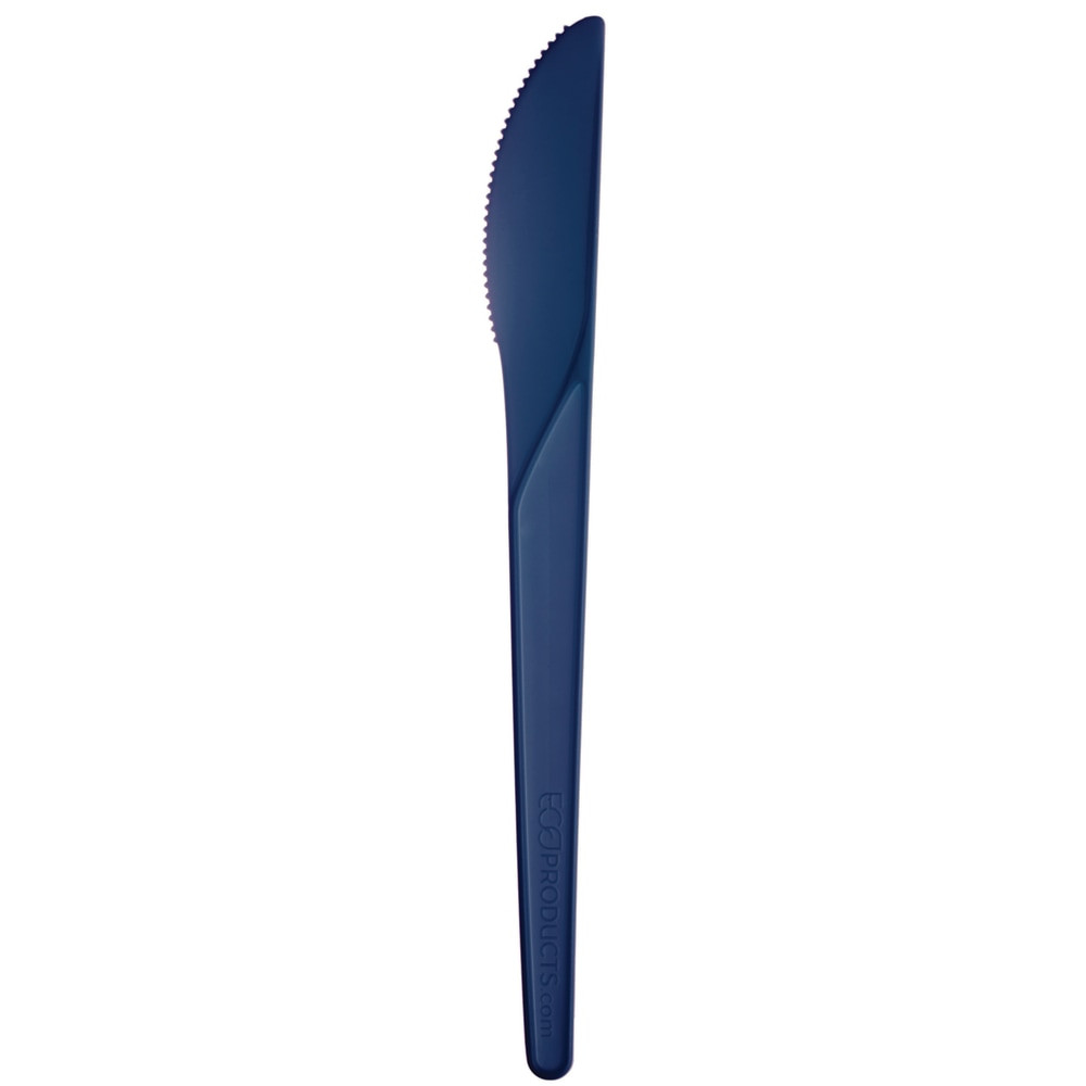 ECO-PRODUCTS, INC. EP-S011BLU Eco-Products Plantware Knives, 6in, Blue, Pack Of 1,000 Knives