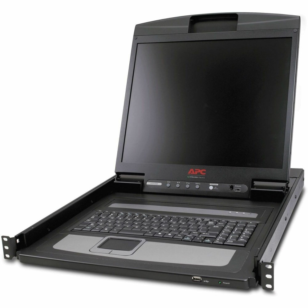 AMERICAN POWER CONVERSION CORP AP5719 APC by Schneider Electric AP5719 Rackmount LCD - TouchPad - 100 V AC Input Voltage