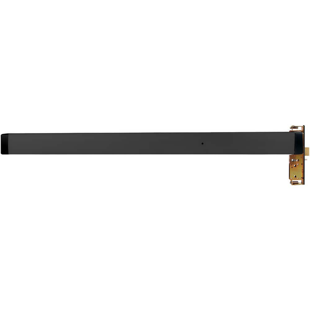 Adams Rite 8430-37336 Push Bars; Material: Metal ; Locking Type: Exit Device Only ; Finish/Coating: Black Anodized Aluminum ; Maximum Door Width: 3ft ; Minimum Door Width: 3ft