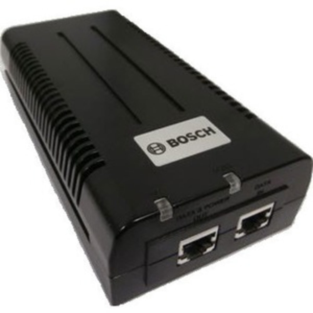 ROBERT BOSCH LLC Bosch NPD-9501A  Midspan, 95W, Single Port, AC In - 230 V AC Input - 1 x Ethernet Input Port(s) - 1 x PoE Output Port(s)