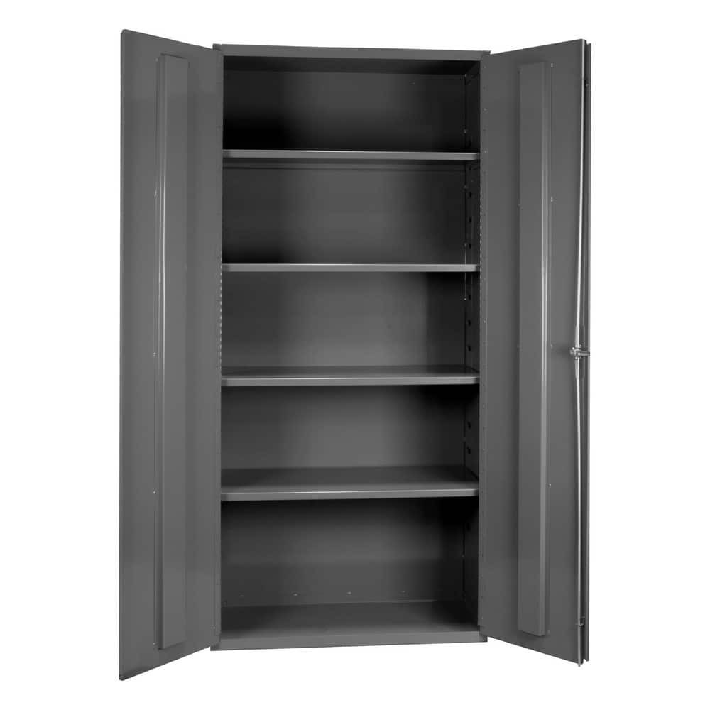 Durham 3501-4S-95 Locking Steel Storage Cabinet: 36" Wide, 24" Deep, 72" High