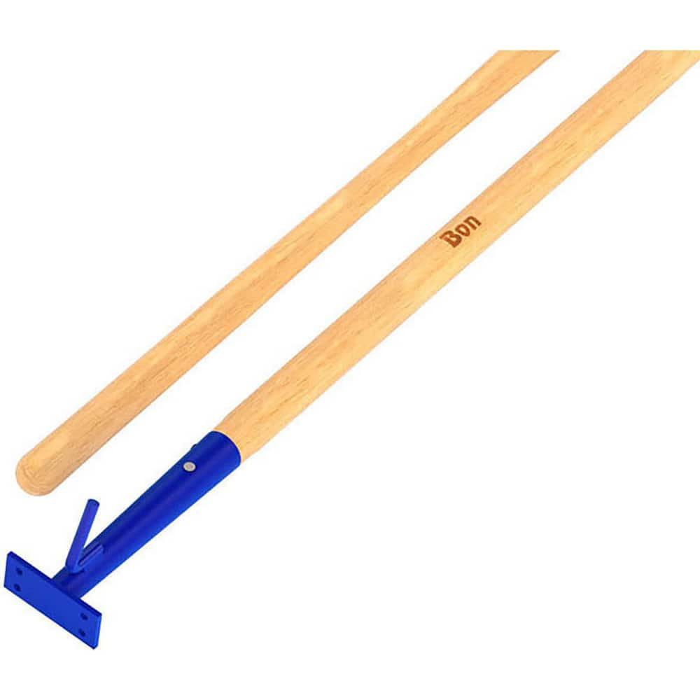 Bon Tool 22-659 Broom/Squeegee Poles & Handles; Connection Type: Bolt-On ; Handle Length (Decimal Inch): 60 ; Handle Diameter (Decimal Inch): 1.0000 ; Handle Diameter (Inch): 1 ; Telescoping: No ; Handle Material: Wood