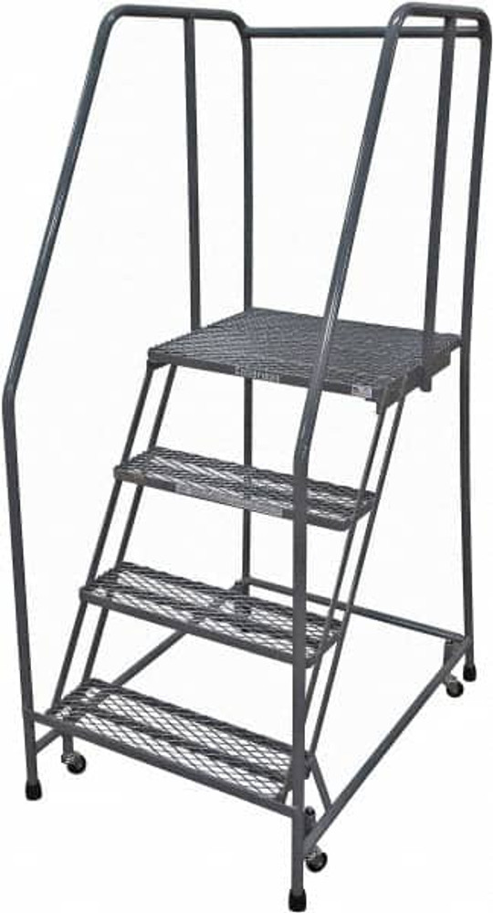 Cotterman D0460090-23 Steel Rolling Ladder: 4 Step