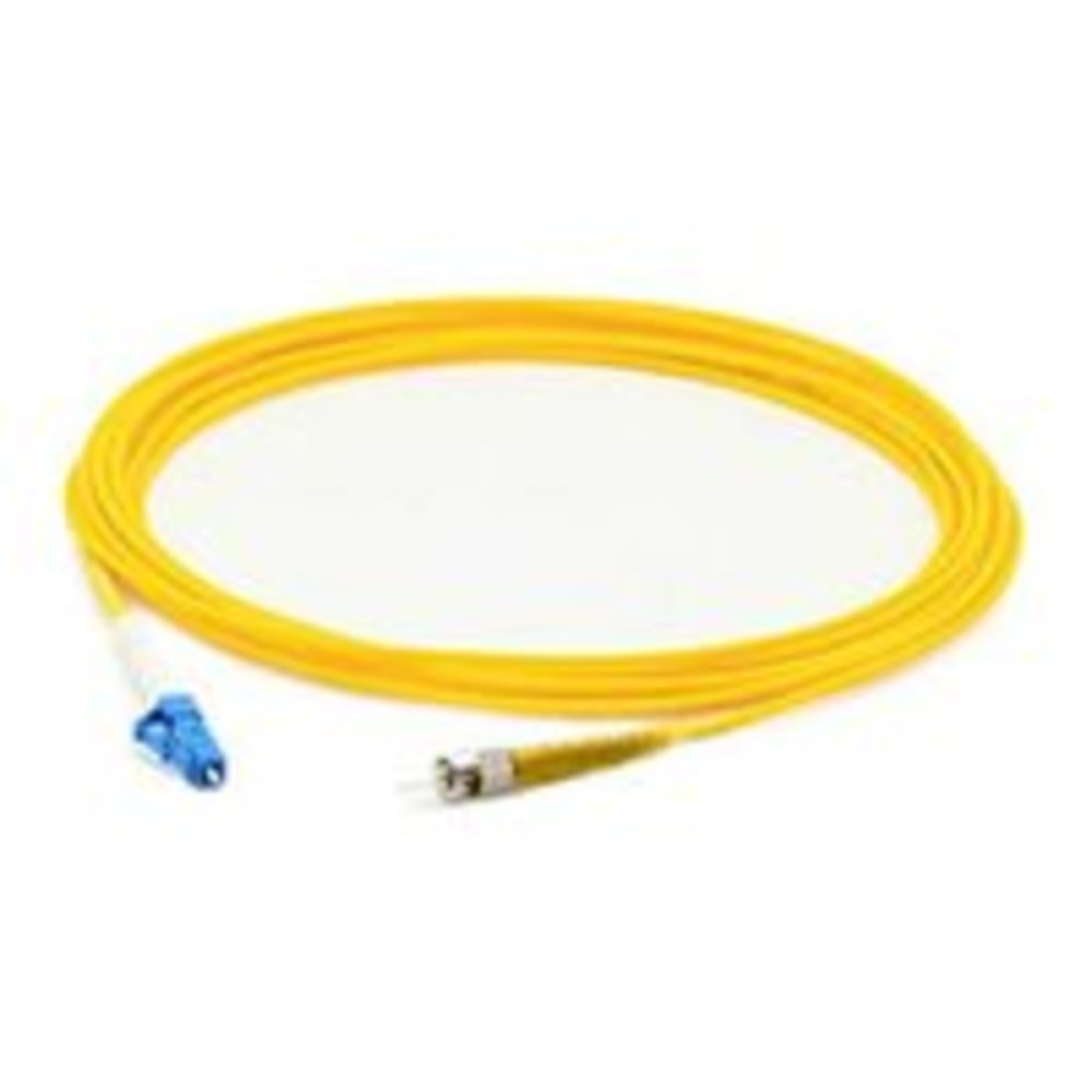 ADD-ON COMPUTER PERIPHERALS, INC. AddOn ADD-LC-FC-1MS9SMF  1m FC to LC OS1 Yellow Patch Cable - Patch cable - FC/UPC single-mode (M) to LC/UPC single-mode (M) - 1 m - fiber optic - simplex - 9 / 125 micron - OS1 - halogen-free - yellow