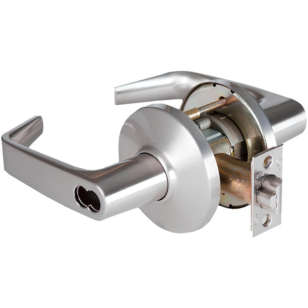 BestDormakaba 9K37D15DS3626 Lever Locksets; Lockset Type: Storeroom ; Key Type: Keyed Different ; Back Set: 2-3/4 (Inch); Cylinder Type: Less Core ; Material: Metal ; Door Thickness: 1-3/4 to 2-1/4