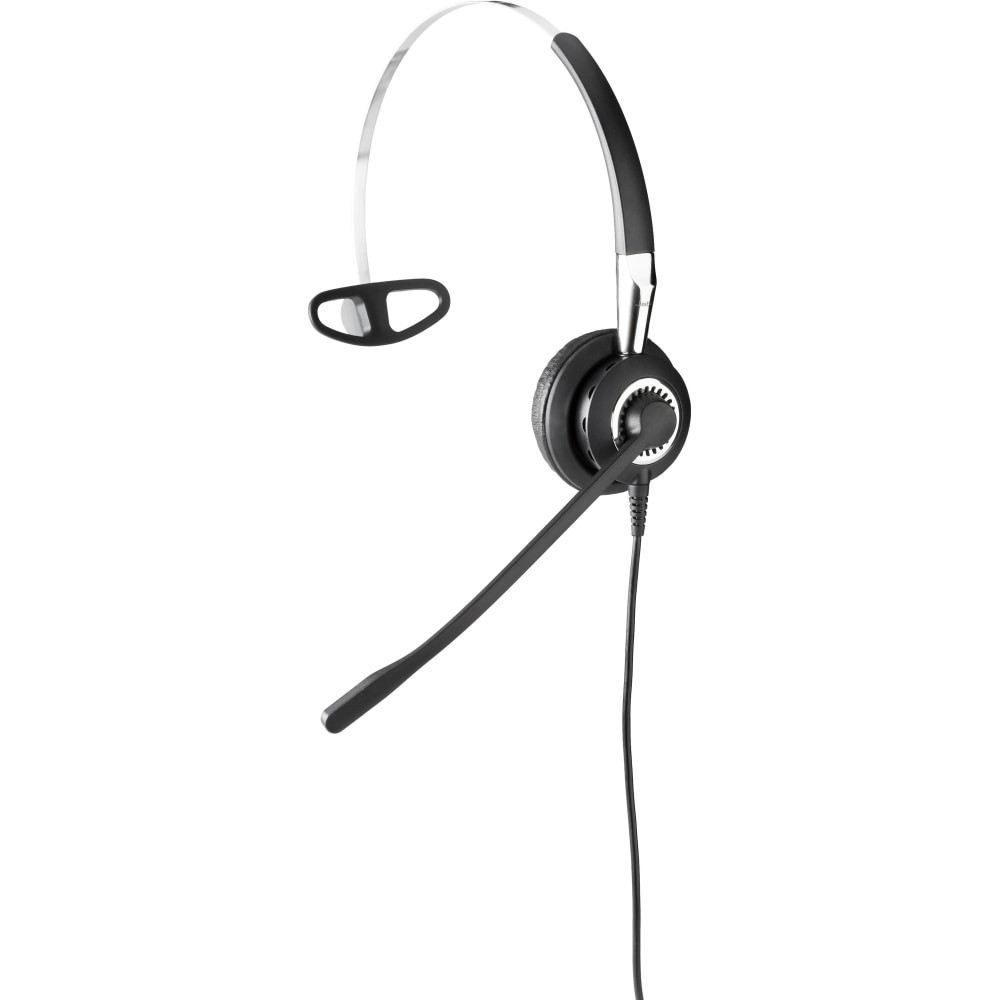 GN AUDIO USA INC. Jabra 2406-720-209  BIZ 2400 II QD Mono Headband, Ultra Noise Canceling, LS - Mono - Quick Disconnect - Wired - 300 Hz - 3.40 kHz - Over-the-head - Monaural - Supra-aural - Noise Cancelling Microphone