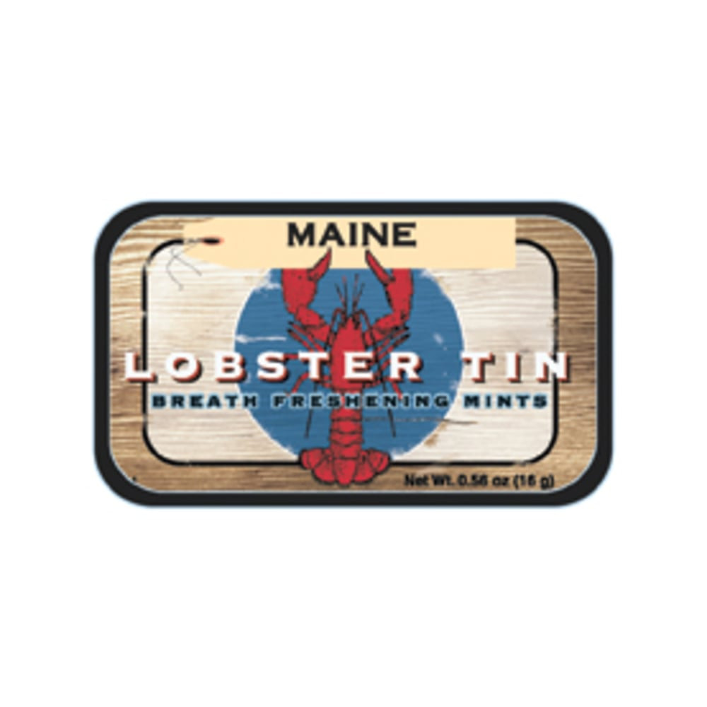 AMUSEMINTS, LLC AmuseMints MTRT1189FB  Destination Mint Candy, Maine Lobster, 0.56 Oz, Pack Of 24