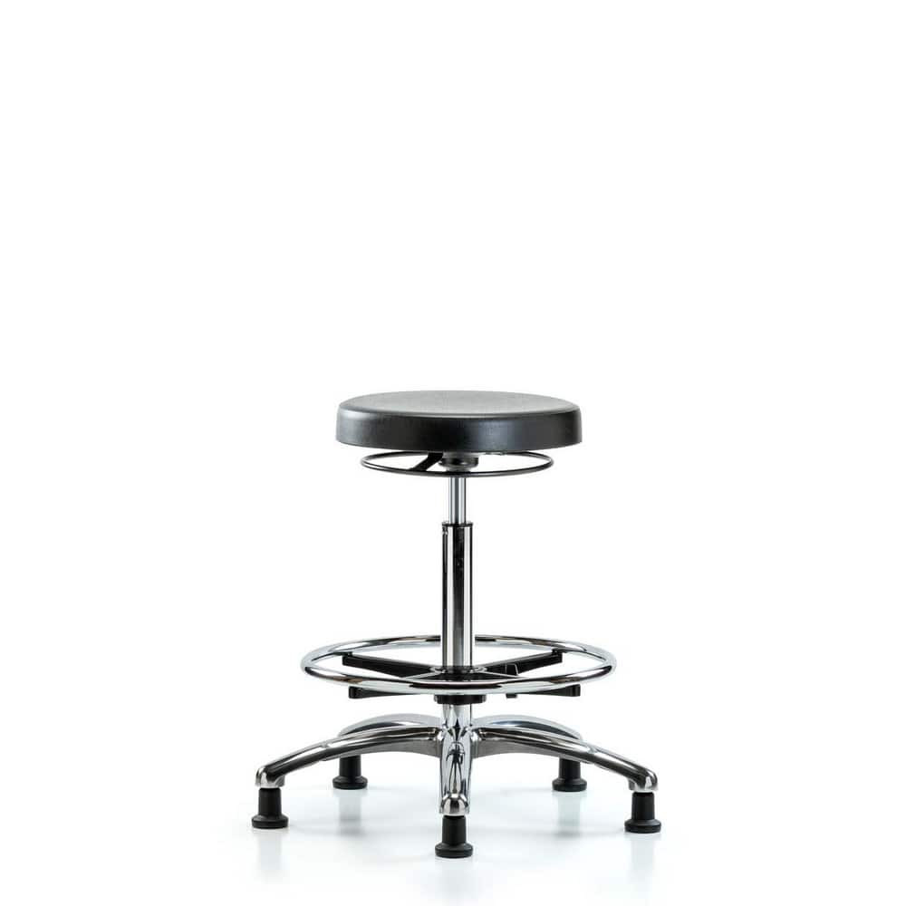 Blue Ridge Ergonomics MSC40126 Lab Stool: Polyurethane, 25" Seat Width, 25" Seat Depth