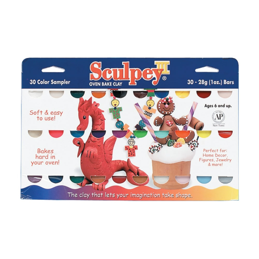 ROYAL CONSUMER INFO PROD 2200030-01 Sculpey III Sampler Color Set, Assorted Colors