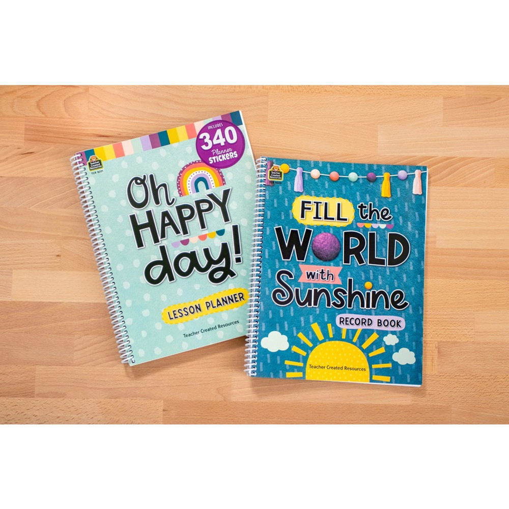 Teacher Created Resources 8321 Teacher Created Resources Oh Happy Day Lesson Planner