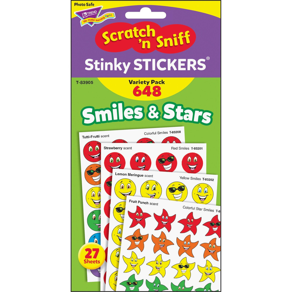 TREND Enterprises Inc. Trend T83905 Trend Stinky Stickers Jumbo Variety Pack