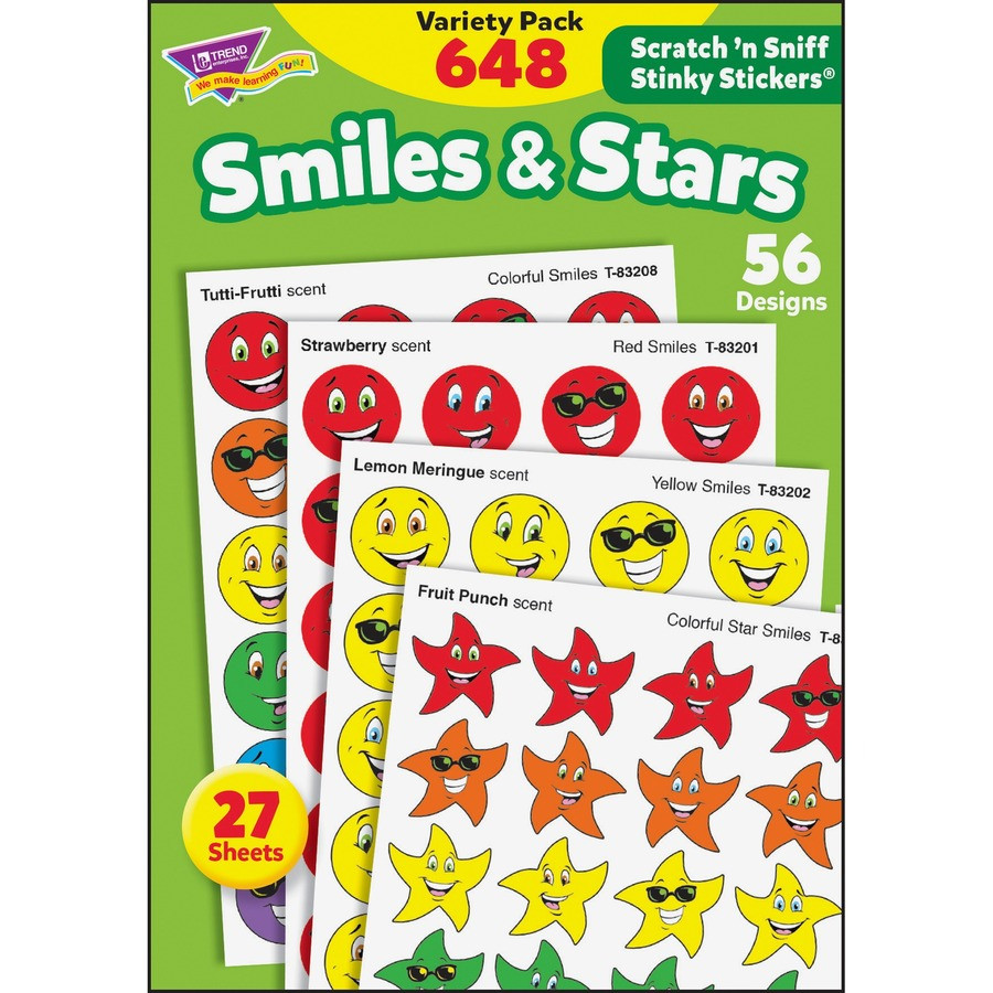 TREND Enterprises Inc. Trend T83905 Trend Stinky Stickers Jumbo Variety Pack