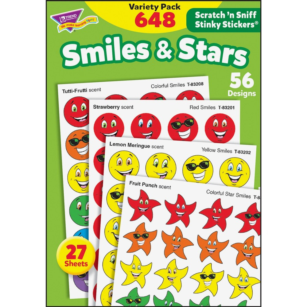 TREND Enterprises Inc. Trend T83905 Trend Stinky Stickers Jumbo Variety Pack