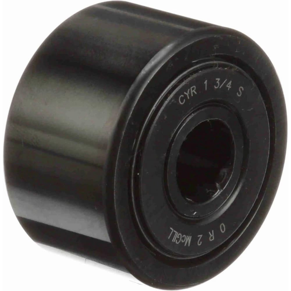 McGill 4160110000 Cam Yoke Roller: Crowned, 0.5" Bore Dia, 1-3/4" Roller Dia, 1" Roller Width, Needle Roller Bearing