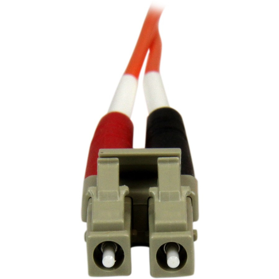 StarTech.com 50FIBPLCLC3 StarTech.com 3m Fiber Optic Cable - Multimode Duplex 50/125 - OFNP Plenum - LC/LC - OM2 - LC to LC Fiber Patch Cable