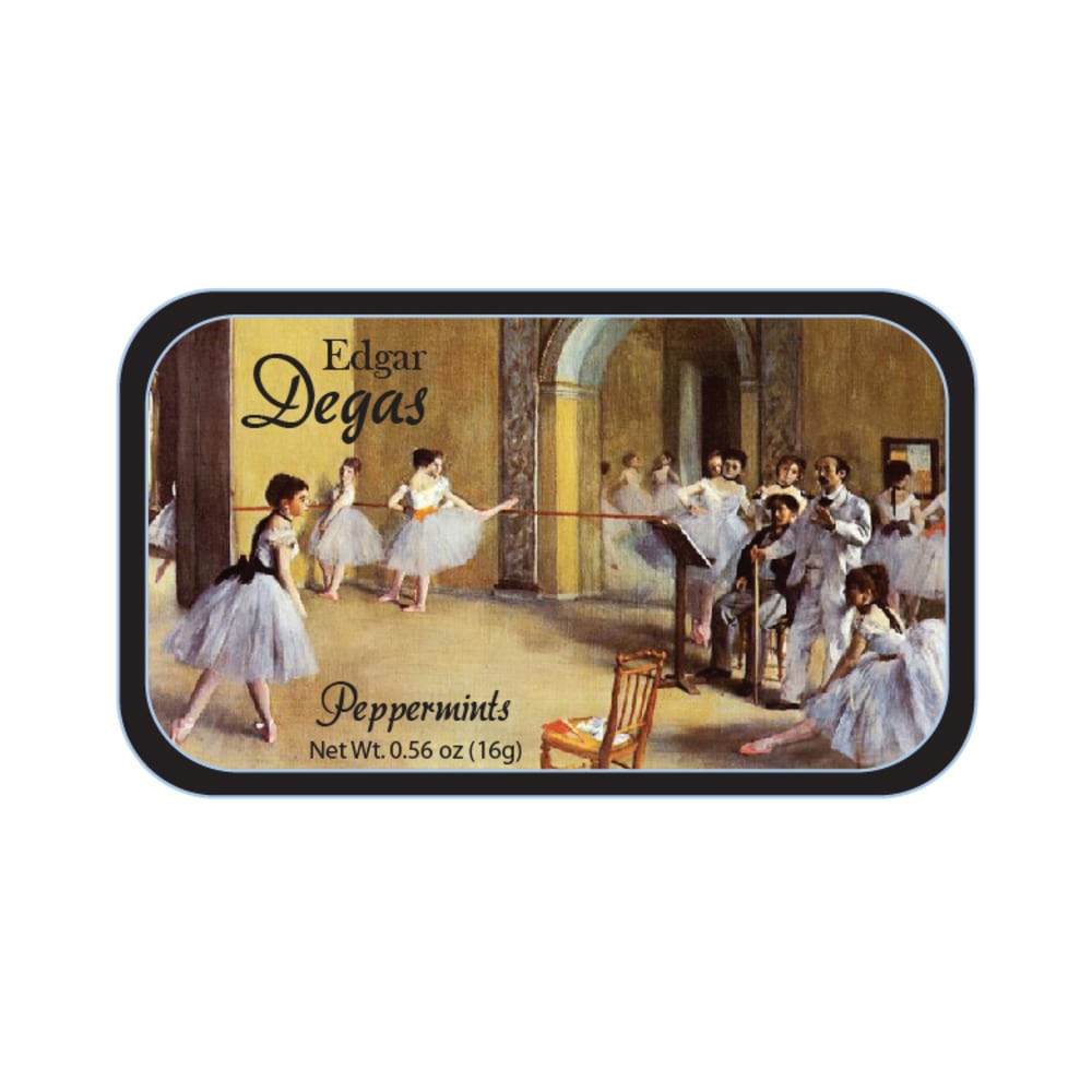 AMUSEMINTS, LLC MTRT2179F24 AmuseMints Sugar-Free Mints, Degas Dance Class, 0.56 Oz, Pack Of 24