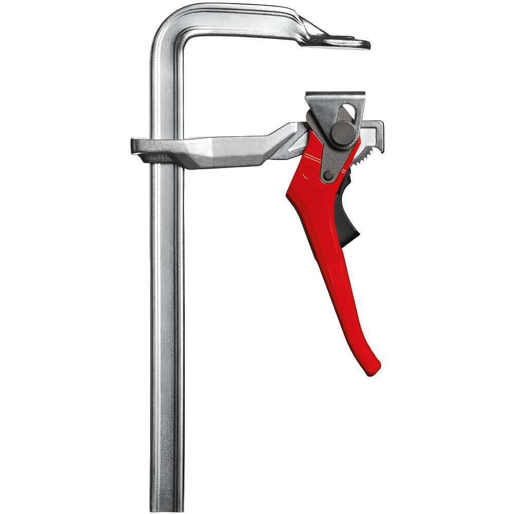 Bessey LC4 Sliding Arm Bar Clamp: 4" Max Capacity, 2-3/8" Throat Depth