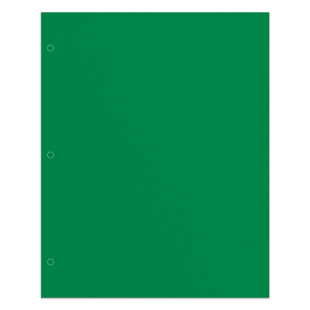 OFFICE DEPOT 681080-GN  Brand 2-Pocket School-Grade Paper Folder, Letter Size, Green