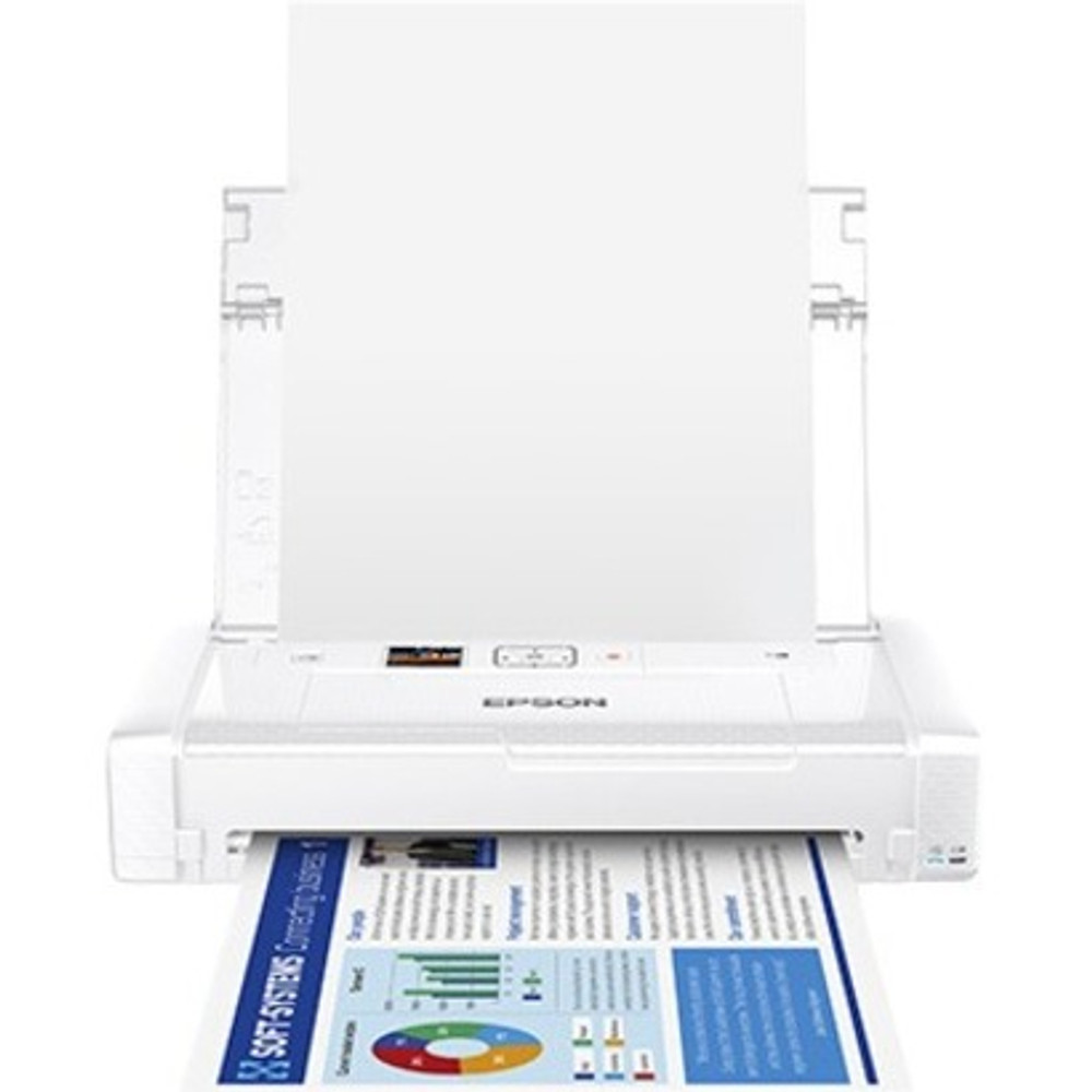 Epson Corporation Epson C11CH25202 Epson WorkForce EC-C110 Portable Inkjet Printer - Color