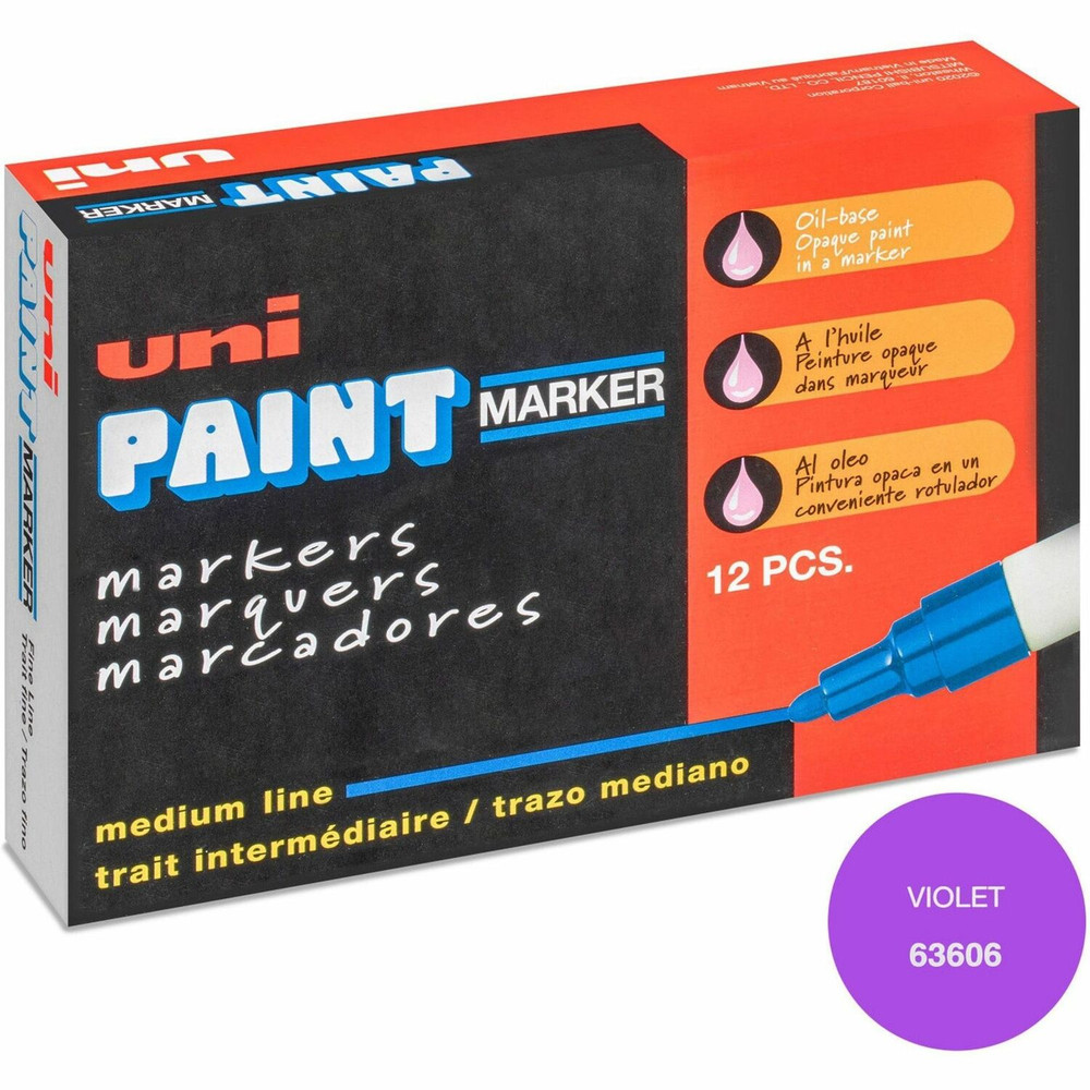 uni-ball Corporation uniball? 63606DZ uni&reg; uni-Paint PX-20 Oil-Based Marker