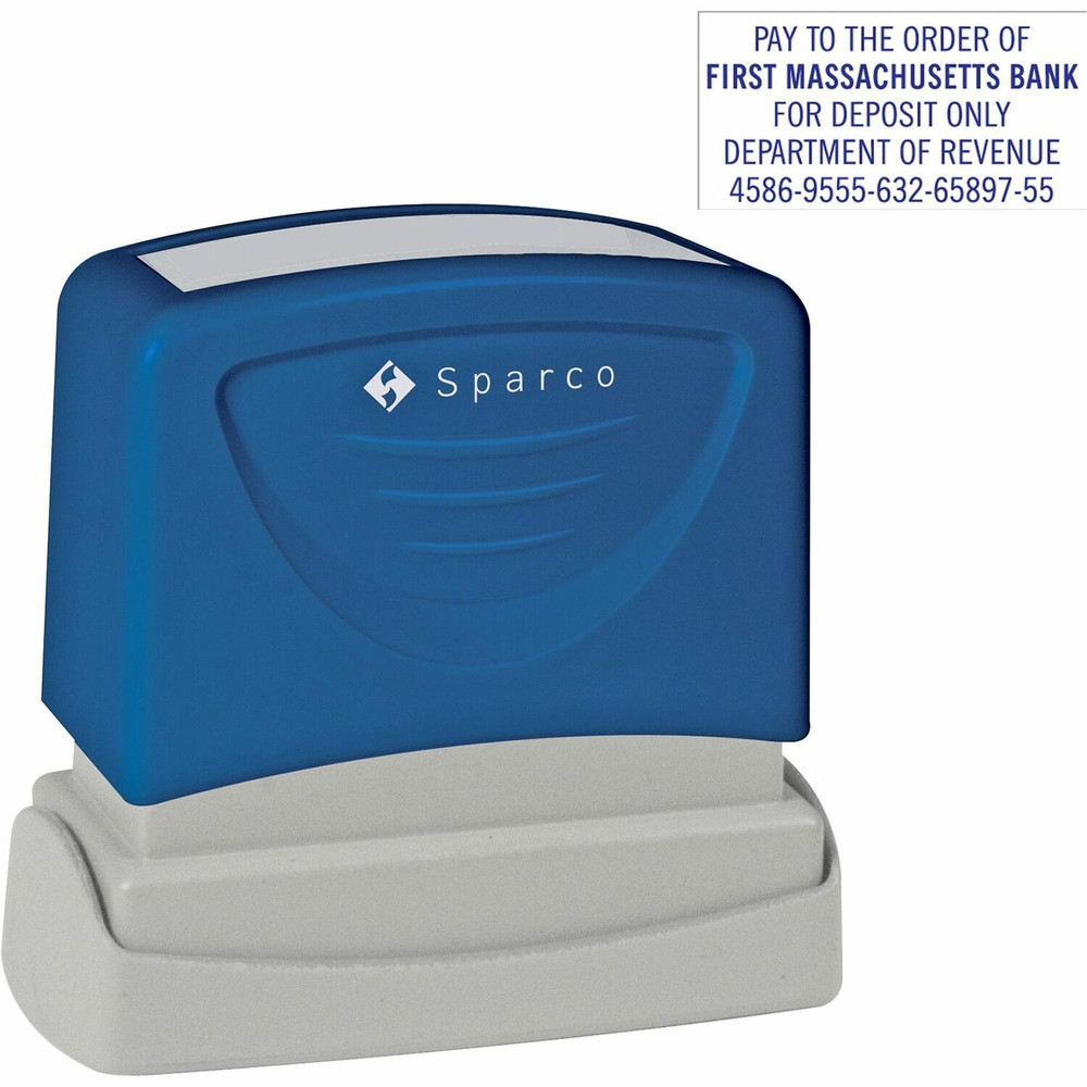 Sparco Products Sparco CS60459 Sparco Endorsement Address Stamp