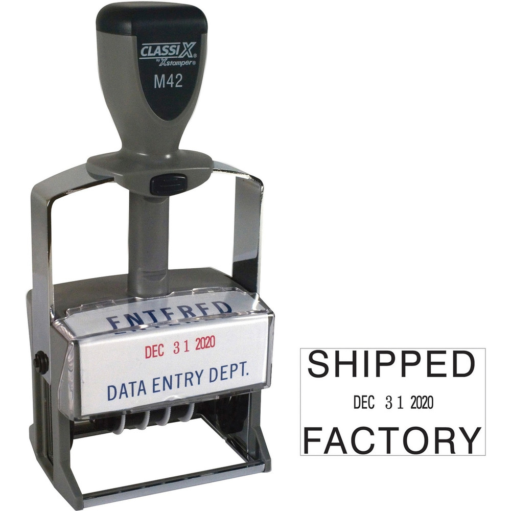 Shachihata, Inc Xstamper M42 Xstamper ClassiX Self-inking Date Stamp
