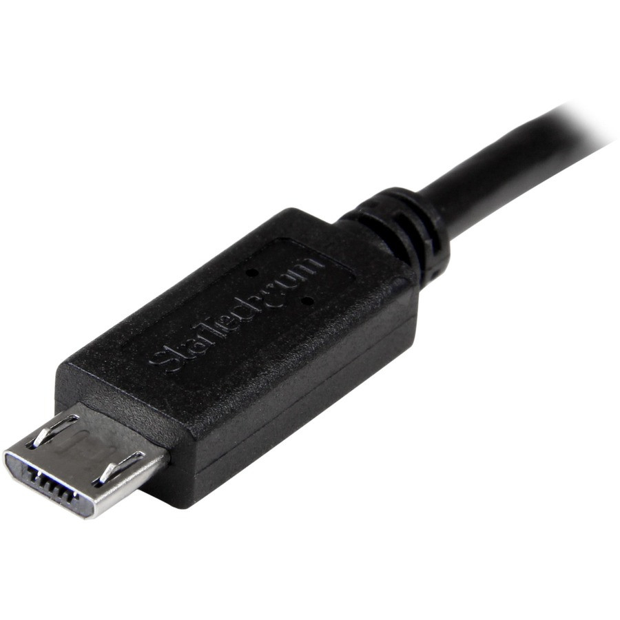StarTech.com UUUSBOTG8IN StarTech.com 8in USB OTG Cable - Micro USB to Micro USB - M/M - USB OTG Adapter - 8 inch