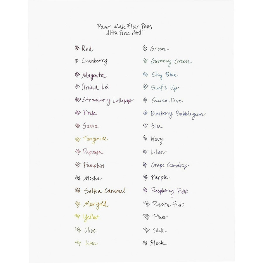 Newell Brands Paper Mate 8450152 Paper Mate Flair Point Guard Felt Tip Marker Pens