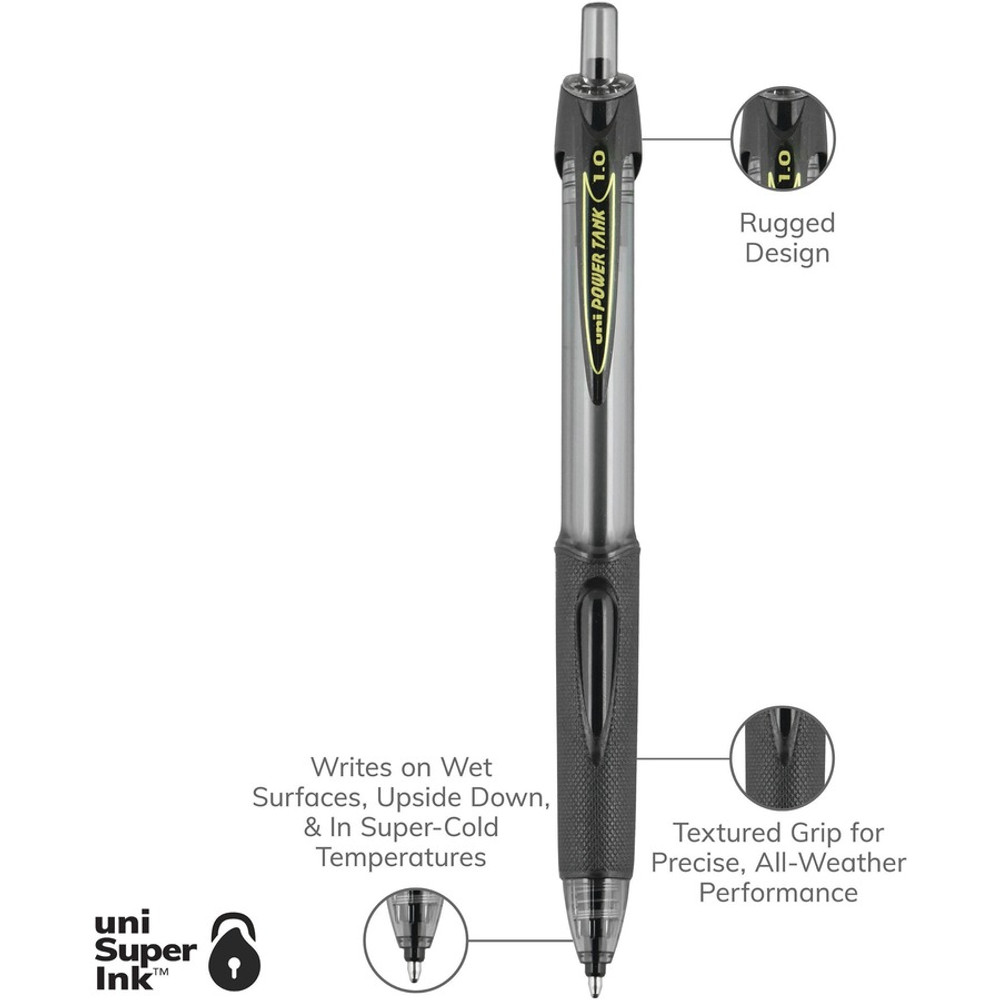 uni-ball Corporation uniball? 42070 uni&reg; Power Tank Retractable Ballpoint Pens