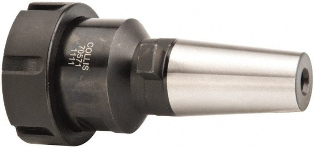 Collis Tool 70571 Collet Chuck: 0.12 to 1.02" Capacity, ER Collet, Taper Shank