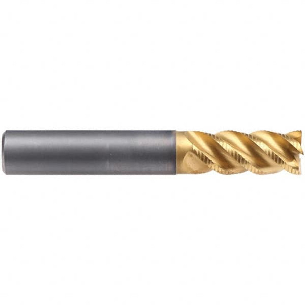 Emuge 2648TZ.020 20mm Diam 4-Flute 45° Solid Carbide Square Roughing & Finishing End Mill