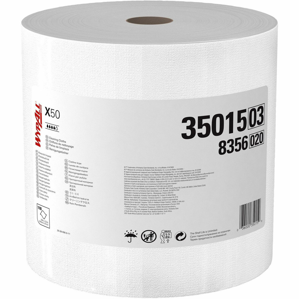 Kimberly-Clark Corporation Wypall 35015 Wypall General Clean X50 Cleaning Cloths