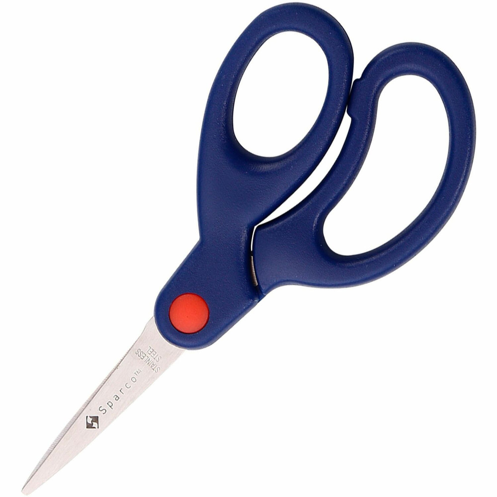 Sparco Products Sparco 39049 Sparco Bent Handle 5" Kids Scissors