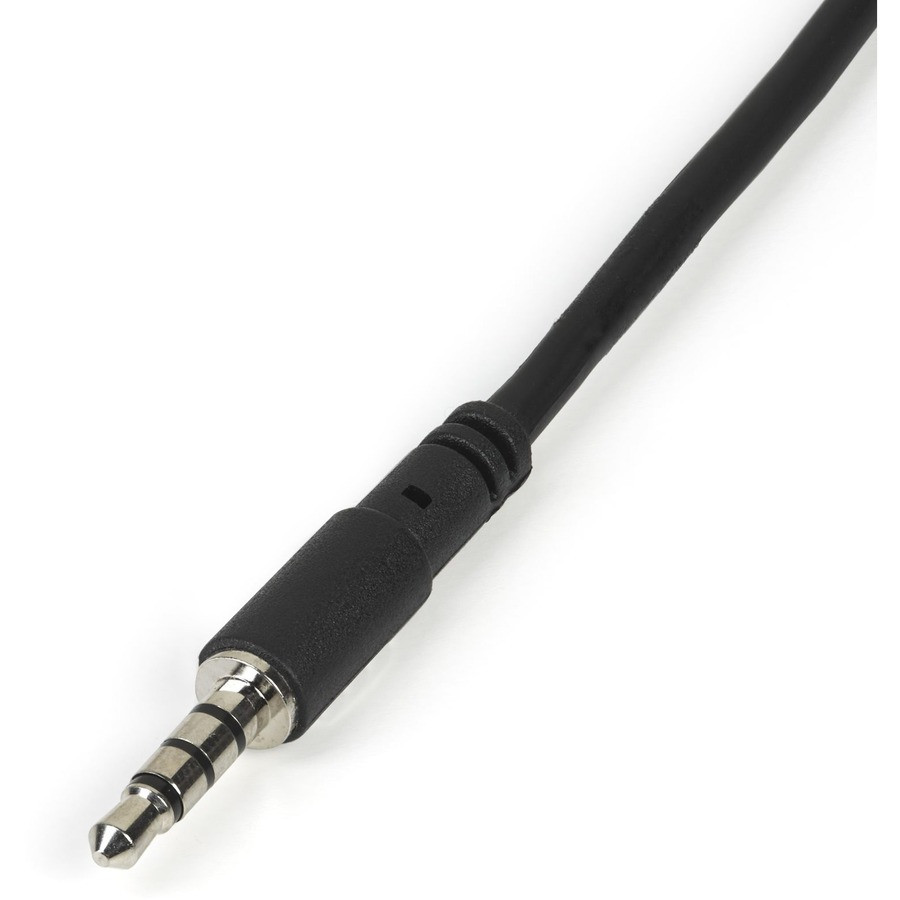 StarTech.com MUYHSMFF StarTech.com Headset adapter for headsets with separate headphone / microphone plugs - 3.5mm 4 position to 2x 3 position 3.5mm M/F